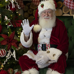 Santa Waving