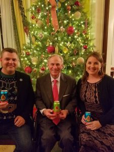 Austin Beerworks with Governor Abbott